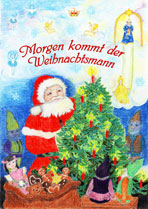 Plakat Morgen kommt der Weihnachtsmann