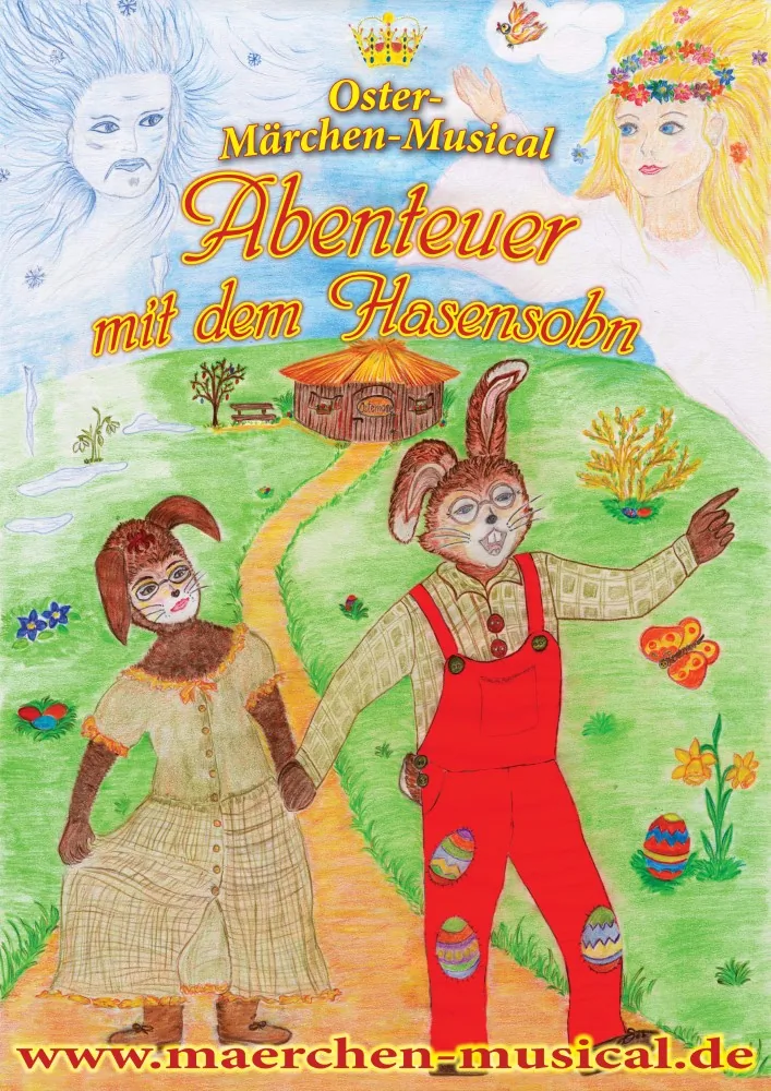 Plakat Abenteuer mit dem Hasensohn